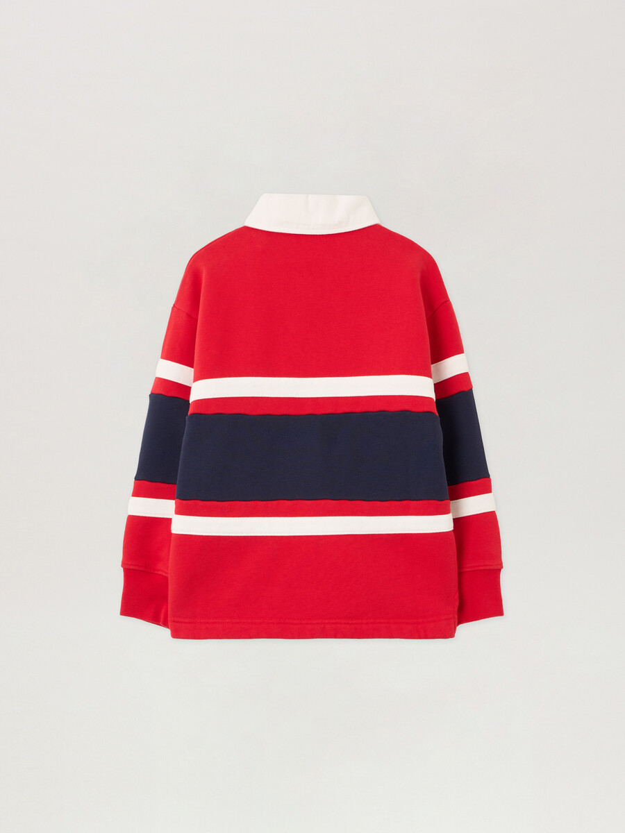 rugby polo sweatshirt