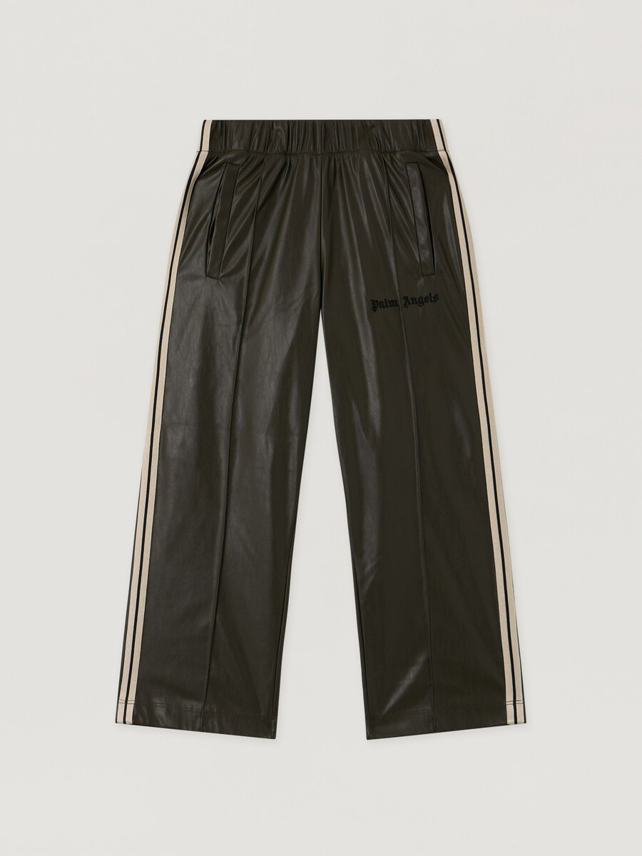 coated track loose pants