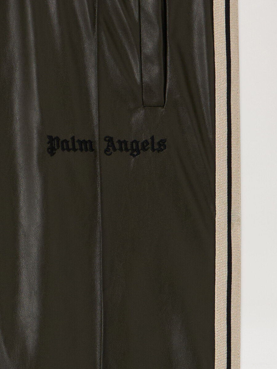 coated track loose pants