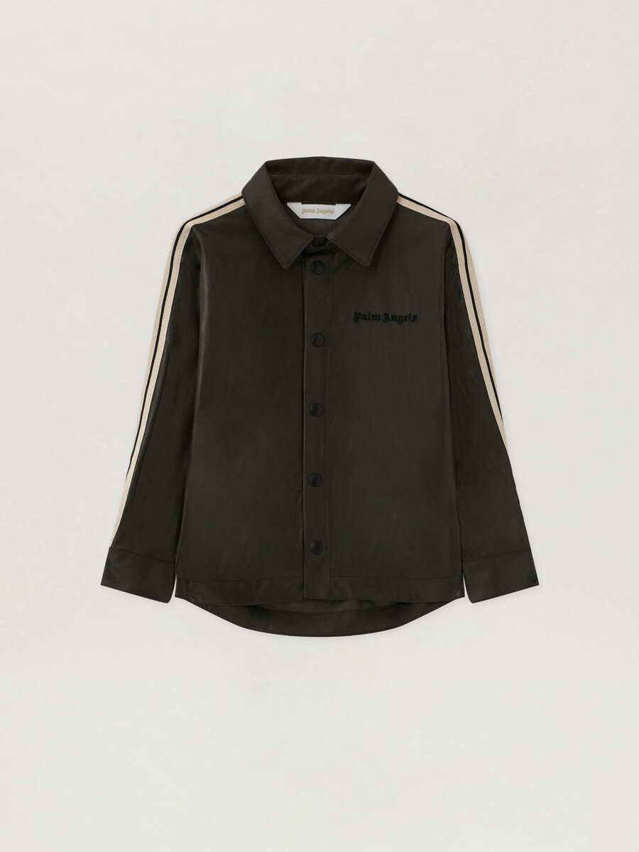 coated track shirt