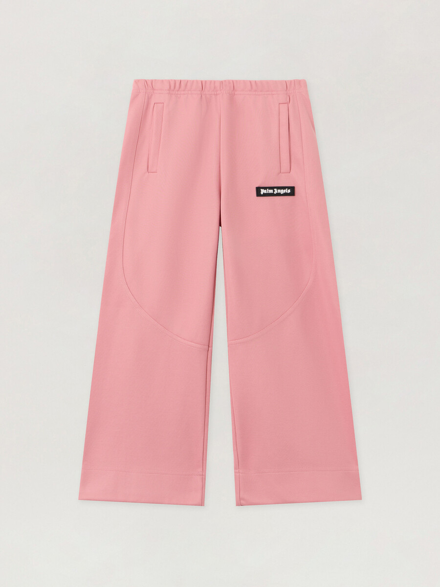 wide-leg track pants