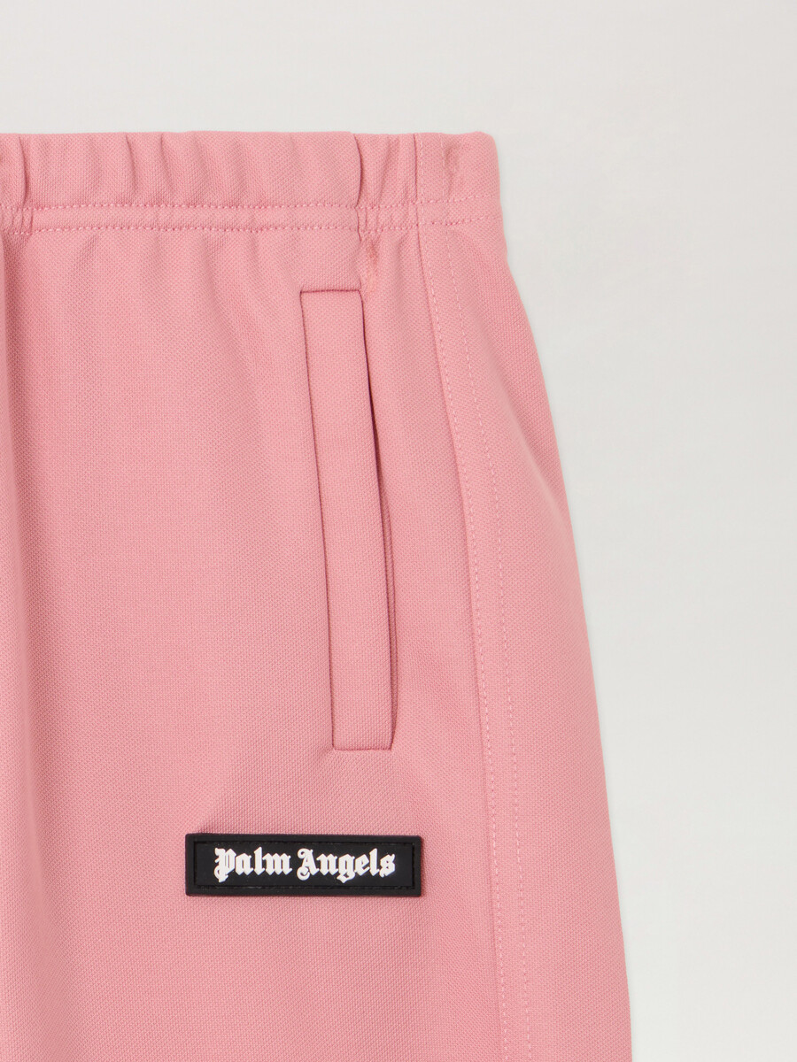 wide-leg track pants