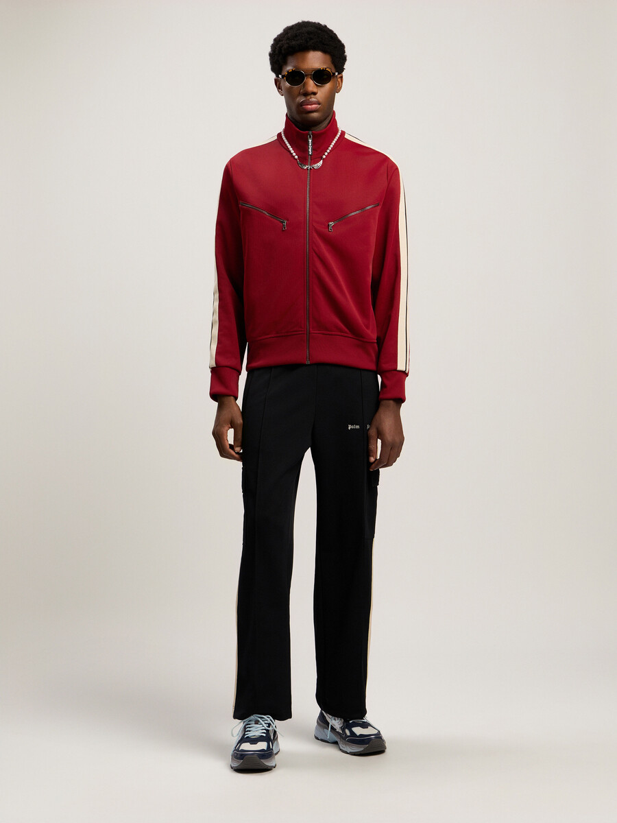 classic logo cargo track pant