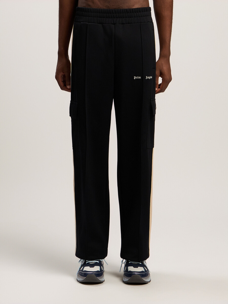 classic logo cargo track pant