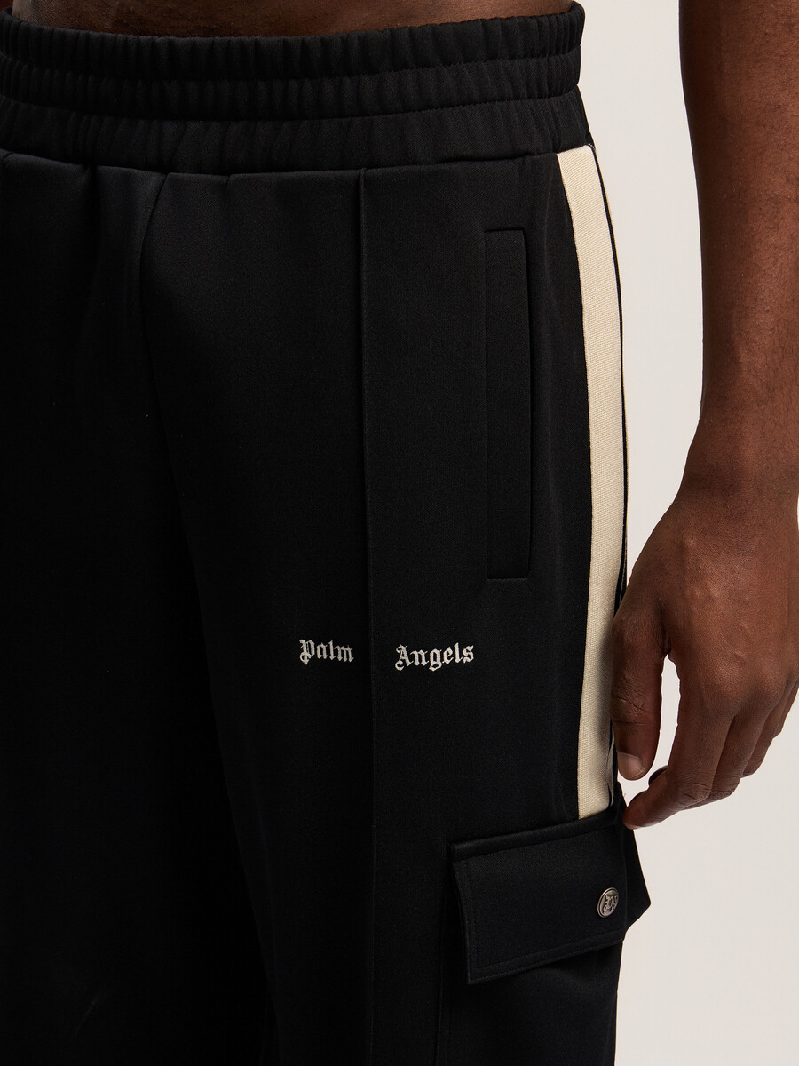 classic logo cargo track pant